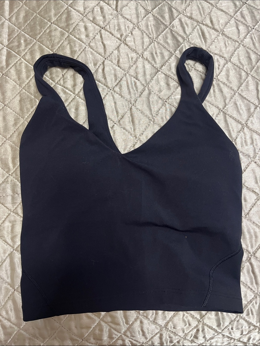 lululemon athletica Navy Seamless Longline Light-Support Sports Bra